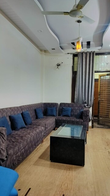 Living Room in 1 BHK Apartment at Madhur Apartment, Paschim Vihar – for Rent