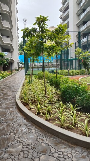 Balcony in 3 BHK Apartment at Nyati Defence Enclave, Undri – for Rent