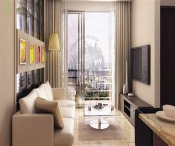 Living Room in 2 BHK Apartment at Ekta Parks Ville, Virar West – for Rent