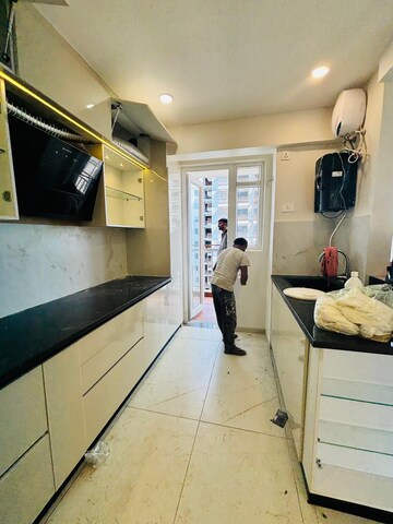 Team Area in 4 BHK Apartment at Rishita Manhattan, Gomti Nagar – for Rent
