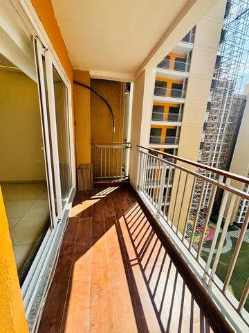 Balcony in 4 BHK Apartment at Rishita Manhattan, Gomti Nagar – for Rent