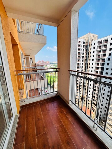 Balcony in 4 BHK Apartment at Rishita Manhattan, Gomti Nagar – for Rent