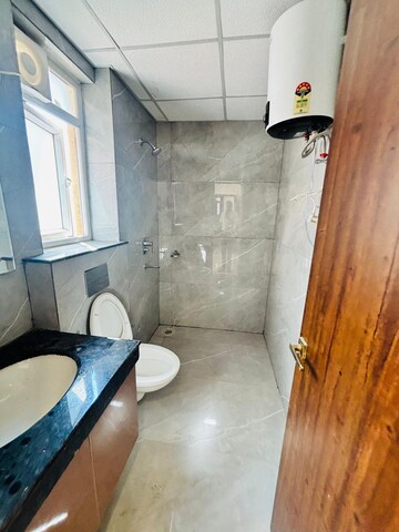 Bathroom in 4 BHK Apartment at Rishita Manhattan, Gomti Nagar – for Rent