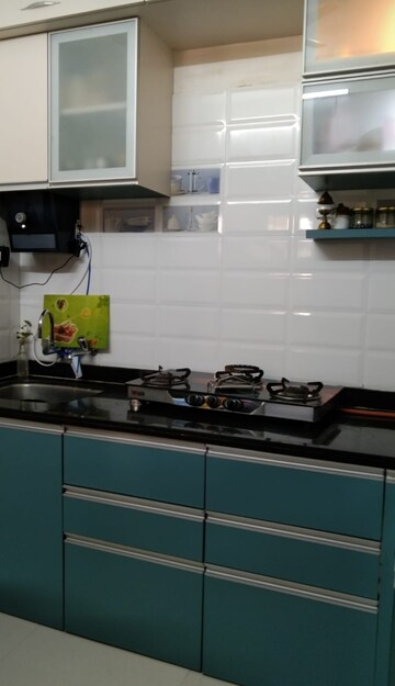 Kitchen in 1 BHK Apartment at Pristine Greens, Moshi – for Rent