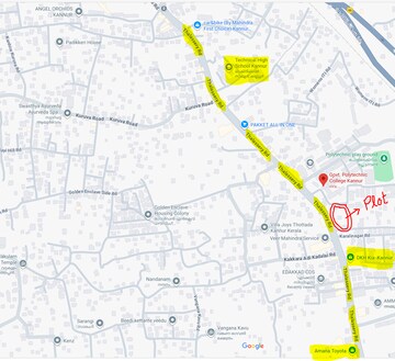  Land – Map Location View at Thottada - for Sale