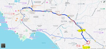  Land – Map Location View at Thottada - for Sale