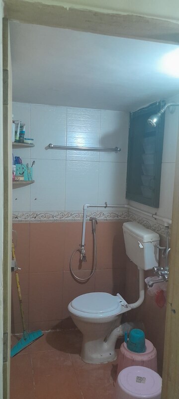 Bathroom in 1 BHK Apartment at Supernal Gardens, Kolshet Road – for Rent
