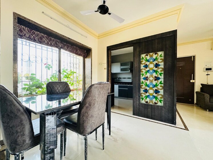 Living Room, regency-towers 3 Bedroom 1200 Sq.Ft. Apartment In Kavesar Thane 9082369