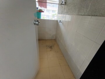 Bathroom in 2 BHK Apartment at Shree Manibhadra Swapna Sankul, Rahatani – for Rent