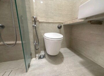 Bathroom in 2 BHK Apartment at Sheth Auris Serenity Tower 1, Malad West – for Rent