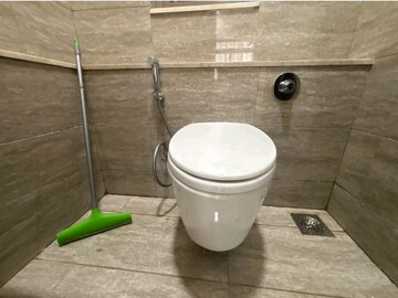 Bathroom in 2 BHK Apartment at Sheth Auris Serenity Tower 1, Malad West – for Rent
