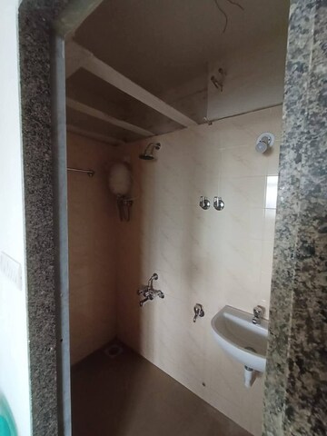 Bathroom in 1 BHK Apartment at Satellite Garden, Goregaon East – for Rent
