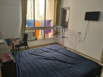 Bedroom in 2 BHK Apartment at Hiranandani Estate Rodas Enclave, Hiranandani Estate – for Rent