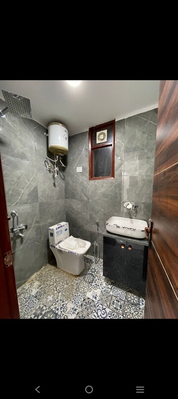 Bathroom in 2 BHK Builder Floor at Saket – for Rent