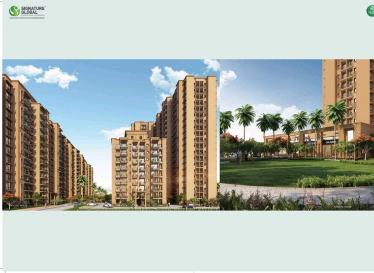 Exterior View, signature-global-proxima 2 Bedroom 674 Sq.Ft. Apartment In Sector 89 Gurgaon 9082446