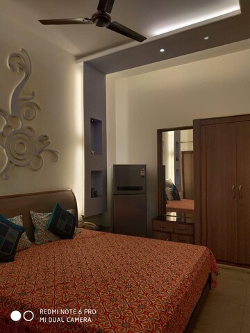 Bedroom in 1 BHK Independent House at Sector 8 – for Rent