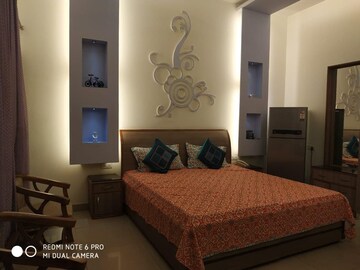 Bedroom in 1 BHK Independent House at Sector 8 – for Rent