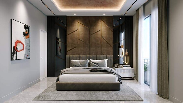 Bedroom, the-century-garden 2 Bedroom 613 Sq.Ft. Apartment In Bhankrota Jaipur 9082483