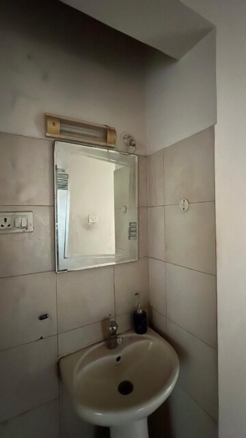 Bathroom in 2 BHK Apartment at G K Dwarka Queens Park, Pimple Saudagar – for Rent