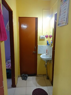 Bathroom in 1 BHK Apartment at Swapnapurti Society, Hadapsar – for Sale