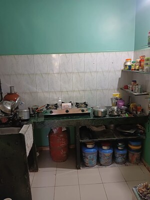 Kitchen in 1 BHK Apartment at Swapnapurti Society, Hadapsar – for Sale