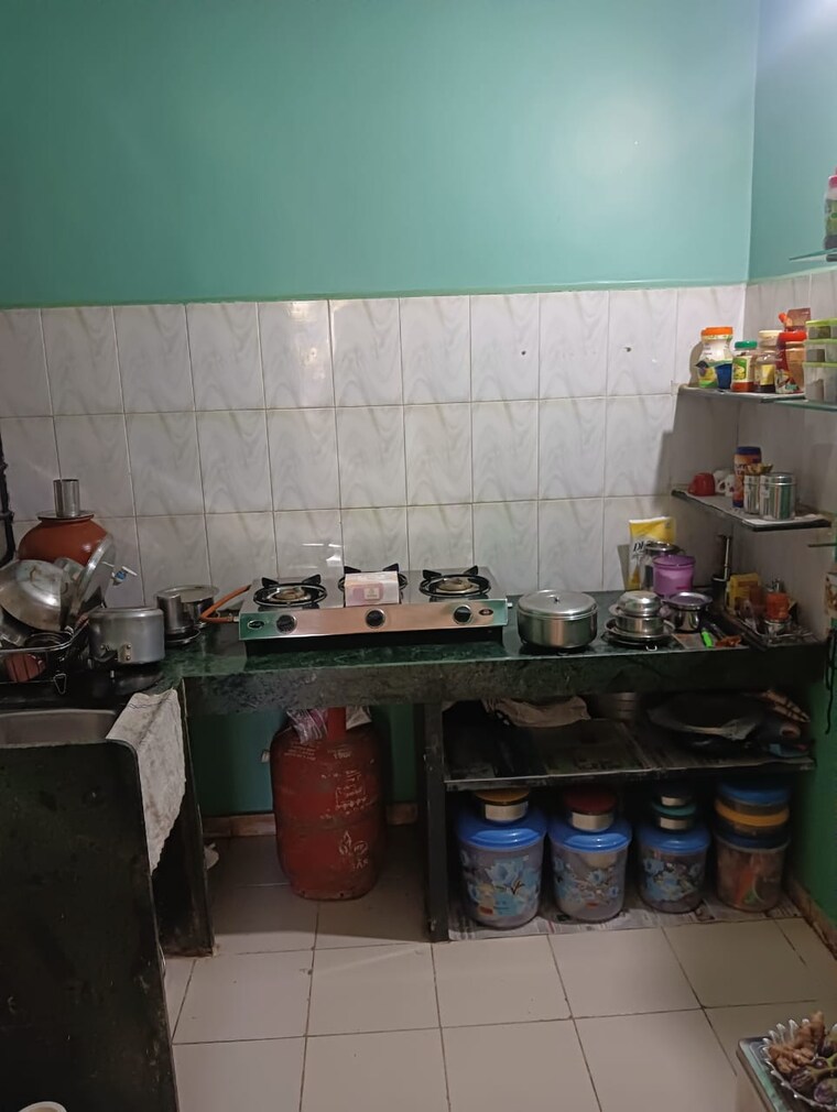 Kitchen, swapnapurti-society 1 Bedroom 520 Sq.Ft. Apartment In Hadapsar Pune 9082563