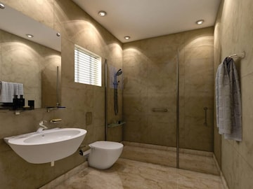 Bathroom in 3 BHK Apartment at BrahmaCorp F Residences Phase II, Kalyani Nagar – for Sale