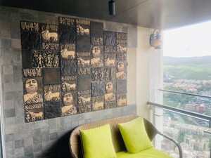 Living Room in 3 BHK Apartment at DB Woods, Goregaon East – for Sale