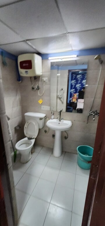 Bathroom in 3 BHK Apartment at Gaur City 2 - 11th Avenue, Sector 16c Greater Noida – for Rent