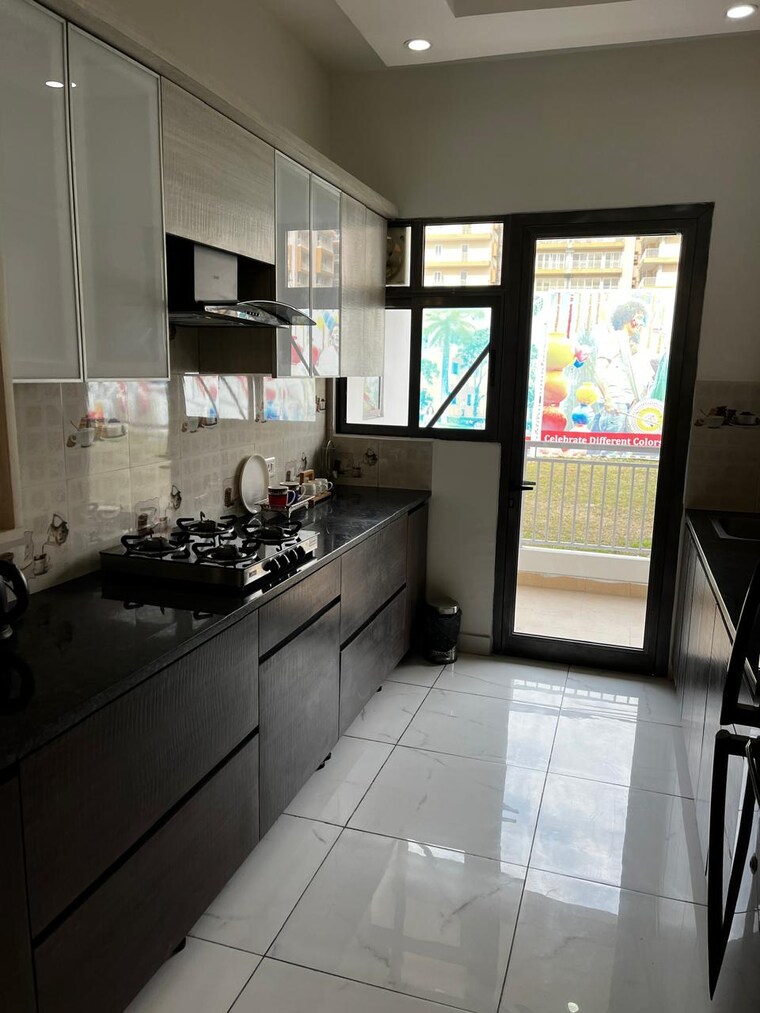 Kitchen, windlass-river-valley 3 Bedroom 1850 Sq.Ft. Apartment In Harrawala Dehradun 9082627