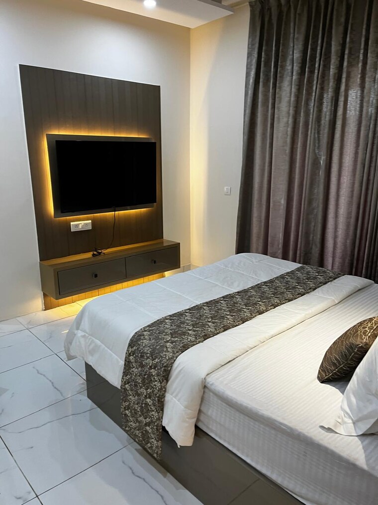 Bedroom, windlass-river-valley 3 Bedroom 1850 Sq.Ft. Apartment In Harrawala Dehradun 9082627