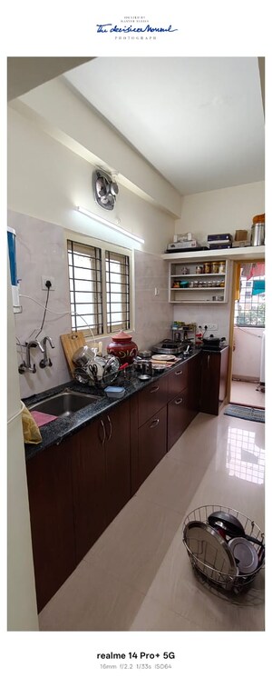Kitchen in 2 BHK Apartment at Sai Sri Apartments, Kondapur – for Sale