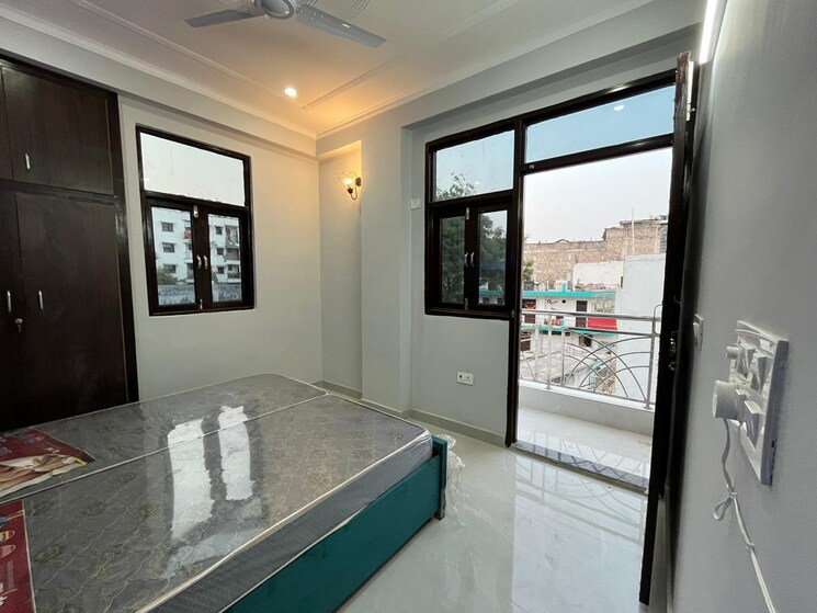 Master Bedroom, freedom fighters enclave 2 Bedroom 1100 Sq.Ft. Builder Floor In Freedom Fighters Enclave Delhi 9082649