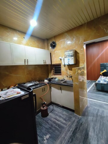 Kitchen in Studio Builder Floor at Freedom Fighters Enclave – for Rent