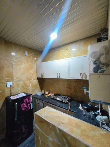 Kitchen in Studio Builder Floor at Freedom Fighters Enclave – for Rent