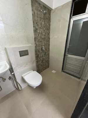Bathroom in 2 BHK Apartment at Satyam Alliaance Icon, Ghansoli – for Sale