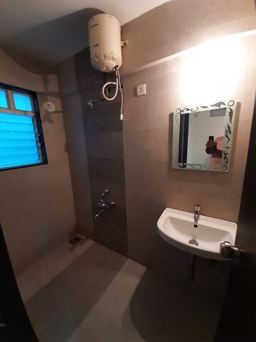 Attached Bathroom in 2 BHK Apartment at Beharay Rathi Hillview Residency, Kothrud – for Rent
