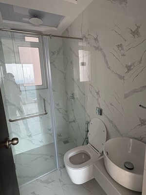 Bathroom in 2 BHK Apartment at Satyam Alliaance Icon, Ghansoli – for Sale