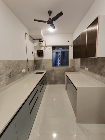 Kitchen in 3 BHK Apartment at Balan Anu Smera Skylight, Chembur – for Rent
