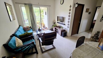 Living Room in 2 BHK Apartment at Lodha Amara, Kolshet Road – for Sale