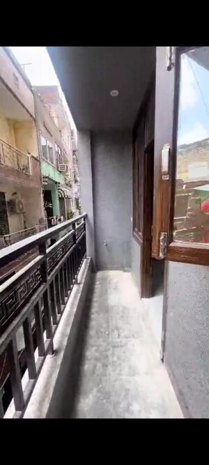 Balcony in 3 BHK Builder Floor at Hargobind Enclave – for Sale