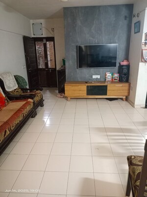 Living Room in 2 BHK Apartment at Bodakdev – for Sale