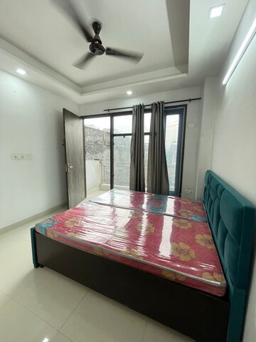 Bedroom in 1 BHK Builder Floor at Freedom Fighters Enclave – for Rent