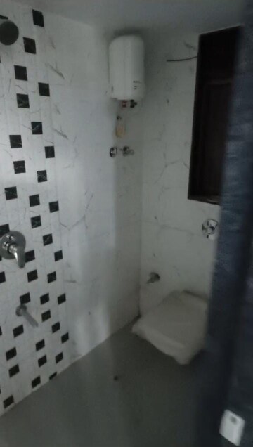 Bathroom in 1 BHK Apartment at Shree Swami Vishnubhuvan, Bhandup West – for Rent