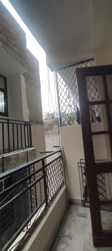 Balcony in 2 BHK Builder Floor at Malviya Nagar – for Rent