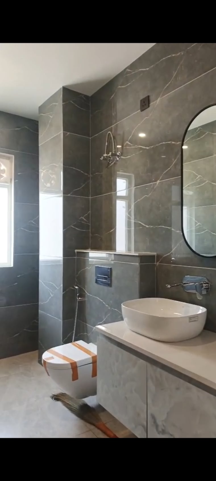 Bathroom, amolik-aster-woods 3 Bedroom 180 Sq.Yd. Builder Floor In Sector 98 Faridabad 9082792
