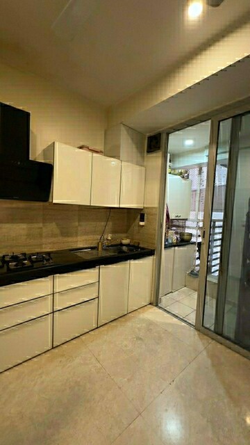 Kitchen in 2 BHK Apartment at Lodha Fiorenza, Goregaon East – for Rent