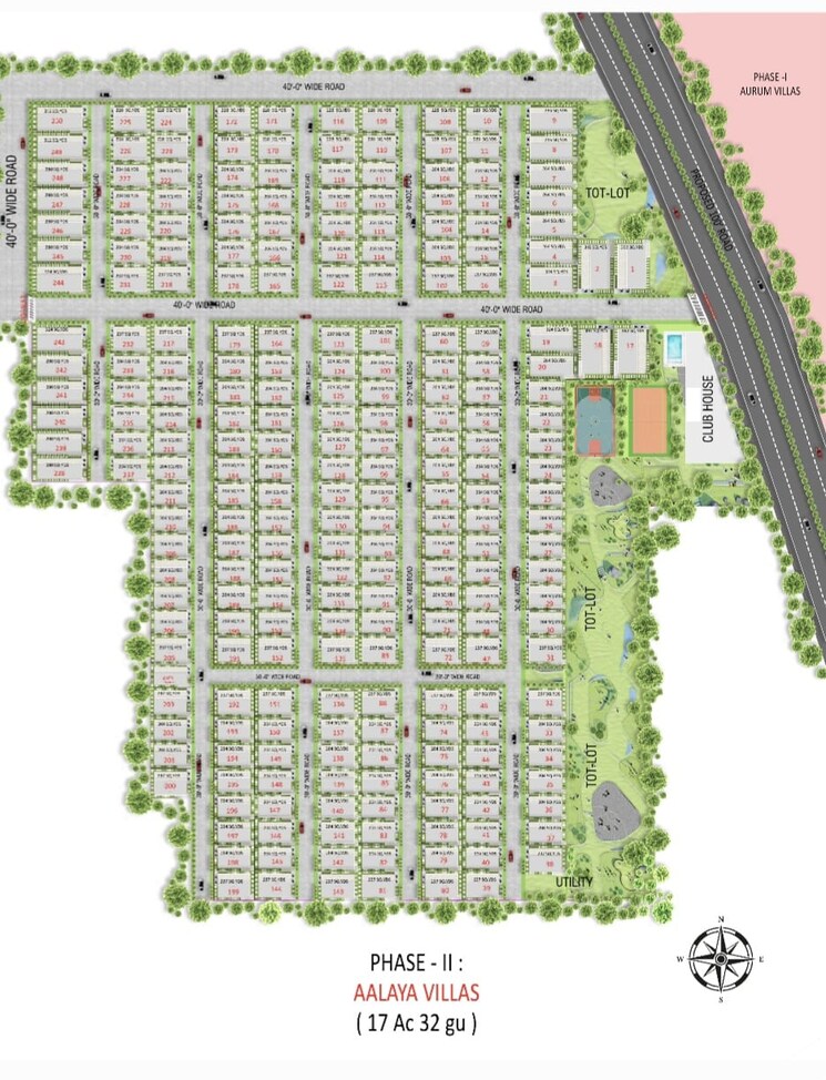 Master Plan, kollur 4 Bedroom 3060 Sq.Ft. Villa In Kollur Hyderabad 9082963