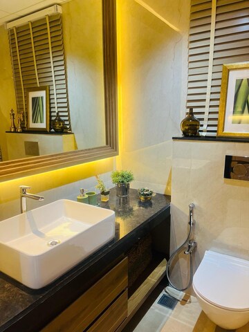 Bathroom in 3 BHK Apartment at Piramal Revanta, Mulund West – for Sale