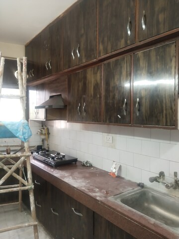 Kitchen in 3 BHK Builder Floor at Malviya Nagar – for Rent